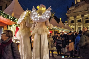 Christmas angels on Gendarmenmarkt